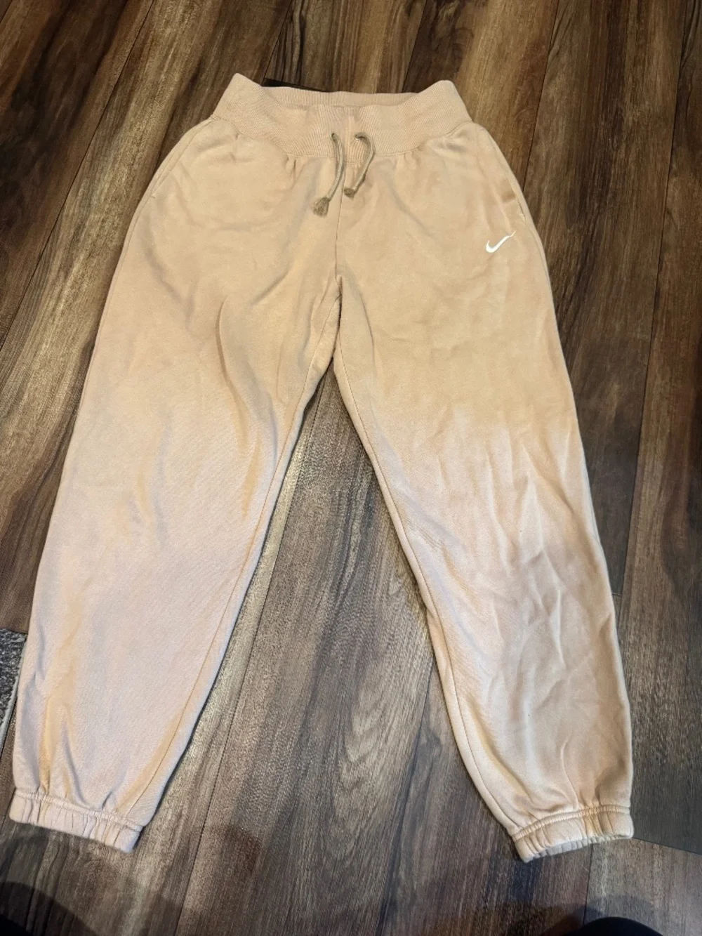 Nike Women’s Khaki Tan Fleece Jogger Sweatpants Small